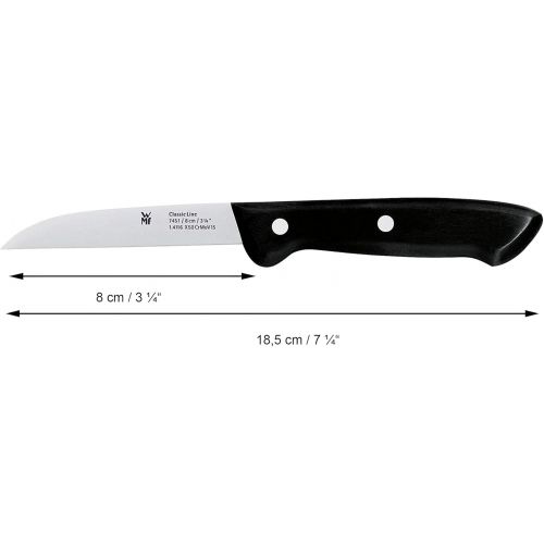  WMF 18 cm Classic Line Vegetable Knife, Black