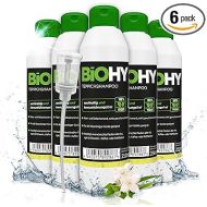 BiOHY Carpet Shampoo (6 x 250 ml) + Doser | Carpet Cleaner Concentrate | Ideal Against Stubborn Stains | Material-Friendly & Animal Friendly | Effective Organic Agent | Powerful Carpet Foam