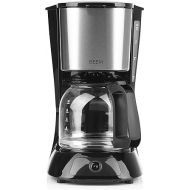 BEEM FRESH-AROMA-PURE Filter Coffee Maker - Glass | Stainless Steel | 1.25 L Glass Jug | Permanent Filter | Keep Warm Function | 900 W | For up to 10 Cups