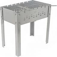 ACTIVA Kebab Barbecue I Premium Mangal Grill Including Chrome-plated Cooking Grate and Skewers I Robust Charcoal Grill for a Unique Barbecue Experience