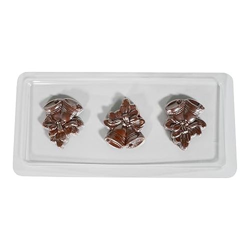  UNOLD Six Christmas Chocolate Moulds Casting Moulds 4866799 | Ideal for Unold Chocolatier Christmas New Year's Eve Fondue Baking Moulds Chocolate Chocolate Moulds