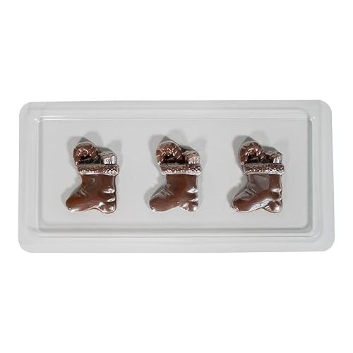  UNOLD Six Christmas Chocolate Moulds Casting Moulds 4866799 | Ideal for Unold Chocolatier Christmas New Year's Eve Fondue Baking Moulds Chocolate Chocolate Moulds