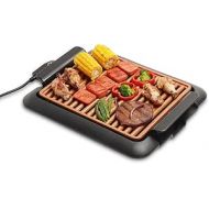 Swiss Pro+ Table Grill 4-6 People Non-Stick Coating 1250 W Aluminium Black