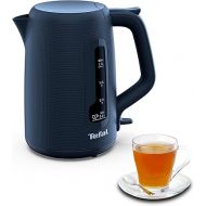 Tefal KO2M04 Morning Kettle | Elegant Design | 1.7L Capacity | Large Filling Opening | Wide Spout with Metal Filter | Covered Heating Element | Wanted Blue