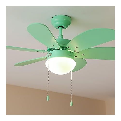  Cecotec Deckenventilator mit Licht EnergySilence Aero 3600 Vision Full Green 50 W, 36