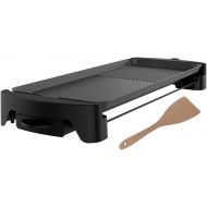 Cecotec Tasty & Grill Electric Grill 3000 RockWater L. 2200 W, Large Area 65 x 30 cm, RockStone Coating, Non-Stick Coating, Adjustable Thermostat