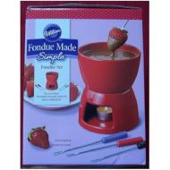 Fondue Set - Wilton (Red Set)