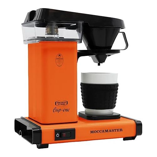  Moccamaster Large One Coffee Maker Orange