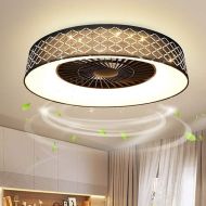 Depuley Ceiling Fan with Lighting and Remote Control, Fan Dimmable with Timer, Adjustable Wind Speed, 30 W Ceiling Fan LED Modern, Colour Changing 3000 K~6500 K for Bedroom