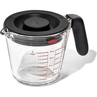 OXO Good Grips 500ml Glass Measuring Jug with Lid