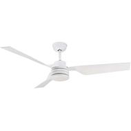 V-TAC LED Ceiling Fan 65W RF Controller with Remote Control Colour White 52 Inch 3 Blades