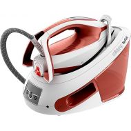Tefal SV8110 Express Power Steam Iron Station, 420 g/min Steam Boost, 120 g/min Continuous Steam Output, Smart Temp Technology, Limescale Collector, XL Water Tank, Terracotta/White