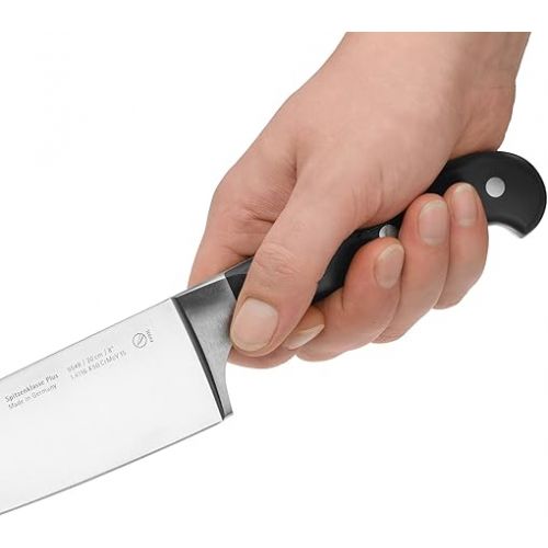  WMF Spitzenklasse Plus Kochmesser 30 cm, Made in Germany, Messer geschmiedet, Performance Cut, Spezialklingenstahl, Klinge 15 cm