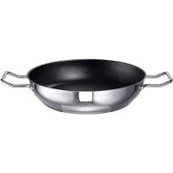 Schulte-Ufer Industar for Professionals 163048-32 Saute Pan with Stainless Steel Handles, Silver/Black, Diameter: 32 cm