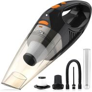 kitsky Cordless Handheld Vacuum Cleaner with Powerful Suction Power, Mini Vacuum Cleaner for Sofas, Mattresses and Windows, 9500PA