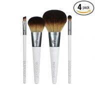 On-The-Go Style Kit Set of 4 Brochas + Neceser Ecotools White