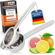 Lemon Squeezer Stainless Steel - XXL Hand Press for Lemons and Limes - Manual Juicer - Citrus Juicer Ergonomic Handle