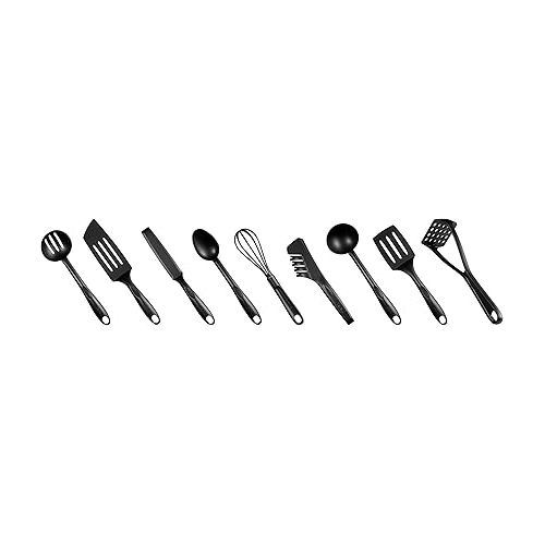  Tefal BIENVENUE K001S925 Set of 9 Accessories Black Spatula Piece Plastic