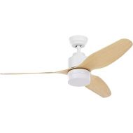 Anderson Ceiling Fan with Light White 3 Speed Levels Scandinavian