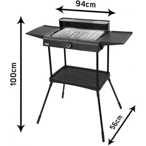  Zilan Electric Grill 2400W Thermostatic Continuous Temperature Control Table Grill