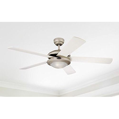  Westinghouse Comet 132 cm/ 52-inches Ceiling Fans, Titanium-Light Maple/ White