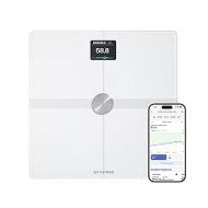 WITHINGS Body Smart Wi-Fi Digital Personal Scales / Body Fat Scales for Extended Body Composition Including Muscle Mass, Water Content, Bone Density