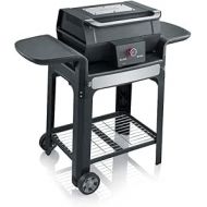 Severin Sevo GTS PG 8107 Barbecue with 500°C BoostZone and Barbecue Trolley, 3,000 Watt, Black