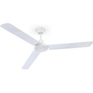 bmf-versand® Ceiling Fan Very Quiet Metal Fan Ceiling Fan 142 cm Diameter 3 Speed Levels Air Cooler Right Run Includes Cleaning Cloth