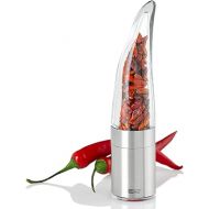 AdHoc Chili Mill Pepe with Chili Pods Filling | Chilli Cutter with Original SchneidWerk | Spice Cutter in Elegant Gift Packaging | Brushed Stainless Steel