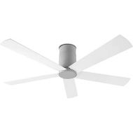 132cm Rodas 5 Blade Ceiling Fan with Remote Finish: Grey Texture