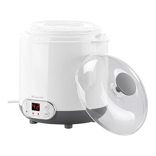  Rosenstein & Sohne Yoghurt Maker: Yogurt Maker for Greek Yogurt, Natural Yoghurt and Much More, 1.5 Litres (Yogurt Maker, Yogurt Machine, Greek)