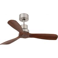 Faro Mini Lantau 6 Speed Small DC Smart Ceiling Fan Matt Nickel