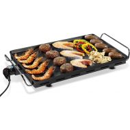 Princess Table Chef XXL 4 mm Thick Teppanyaki Grill Plate, 60 x 36 cm, 4-6 People 2500 Watt, 102325, Black, 01.102325.01.005