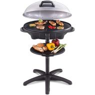 Cloer 656 Electric Barbecue, black, silver