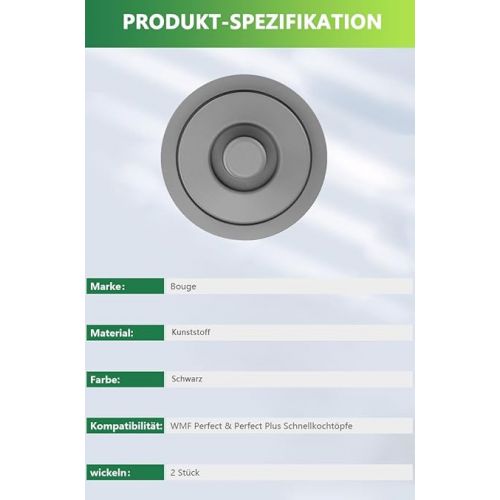  For WMF Pressure Cooker Replacement Parts, Cooking Signal Seal Compatible with WMF Perfect & Perfect Plus Pressure Cookers 2.5 L - 8.5 L, Diameter 18 cm and 22 cm Pressure Cooker Replacement Part