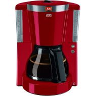 Melitta 1011 Look IV Selection Coffee Filter Machine, Red