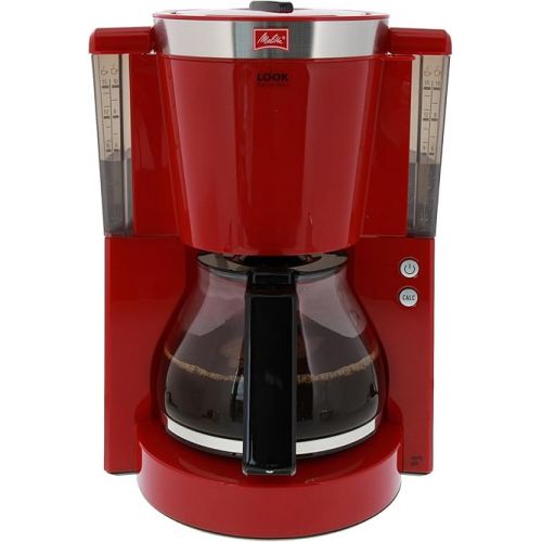  Melitta 1011 Look IV Selection Coffee Filter Machine, Red