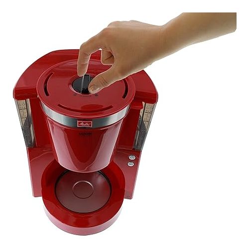  Melitta 1011 Look IV Selection Coffee Filter Machine, Red