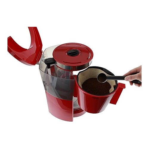  Melitta 1011 Look IV Selection Coffee Filter Machine, Red