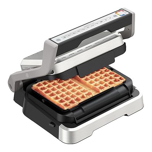  Tefal XA7308 OptiGrill Waffle Plate, Black