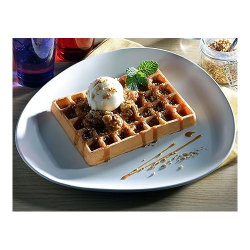  Tefal XA7308 OptiGrill Waffle Plate, Black