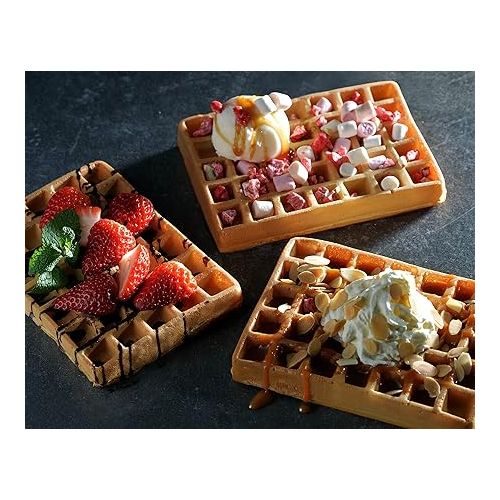  Tefal XA7308 OptiGrill Waffle Plate, Black