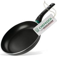 FACKELMANN Chefkoch Bielefeld Frying Pan Diameter 24 cm with Non-Stick Coating - Aluminium Pan: Extra Light - Suitable for All Hobs Including Induction