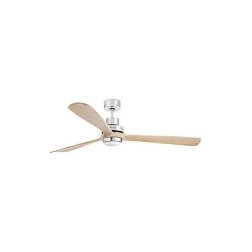  Faro LANTAU-G LED Matt Nickel, Pine Ceiling Fan with DC Motor