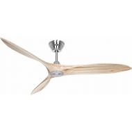 CasaFan ECO Airscrew 152 BN-NT Ceiling Fan Diameter x Height 1520 mm x 275 mm Blade Colour: Light Wood