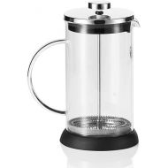 Coffee Fox French Press Glass Coffee Maker Press Filter Jug 1 Litre Coffee Maker Dishwasher Safe