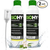 BiOHY Carpet Shampoo (2 x 250 ml) + Doser | Carpet Cleaner Concentrate | Ideal Against Stubborn Stains | Material-Friendly & Animal Friendly | Effective Organic Agent | Powerful Carpet Foam