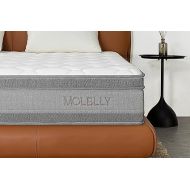 Molblly Mattress 140 x 200 cm 7-Zone Height 25 cm Hardness H3 Spring Mattress Oeko-Tex Certified Orthopaedic Pocket Spring Mattress with Foam and Microfibre Cover 140 x 200 cm