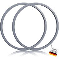 2 x 22 cm sealing rings for WMF, sealing ring for WMF pressure cooker replacement parts, pressure cooker sealing rings for WMF 6068559990 6068559997 and Silit 3L 4.5L 6.5L 8.5L, seal pressure cooker