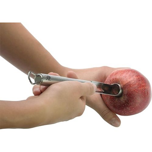  Silit Classic Line Apple Cutter 25 cm, Polished Stainless Steel, Apple Corer Ideal for Apples and Pears, Apple Core Cutter, Dishwasher Safe